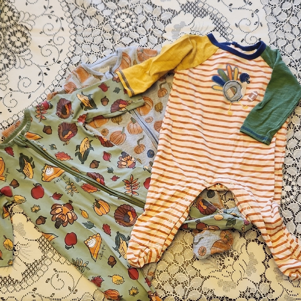 Colorful Baby Onesies Set